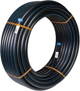 Труба ПНД питьевая Джилекс 32 x 2.4 мм SDR13.6 РЕ100 черная бухта 50м 9510, 1