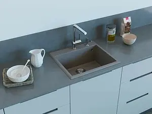 Мойка кухонная Omoikiri Tedori 57-BL черный 4993980, 4