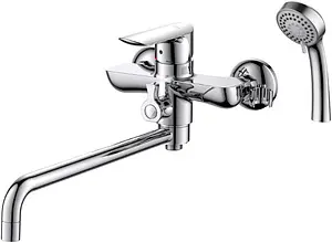 Смеситель для ванны с длинным изливом D&K Venice Baciano хром DA1033301, 1