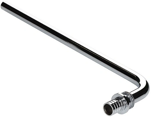 Уголок аксиальный радиаторный с хромированной трубкой 20мм x 15мм L-300мм Valtec VTm.481.PC.002015