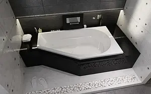 Ванна акриловая Riho YUKON 160x90 L B009001005, 4