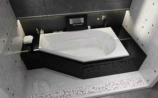 Ванна акриловая Riho YUKON 160x90 L B009001005