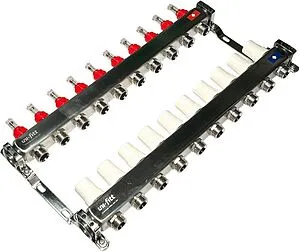 Группа коллекторная с расходомерами 10 отводов 1&quot;в/в x ¾&quot;ек Uni-fitt OPTIMAL 450B4310.RU, 4