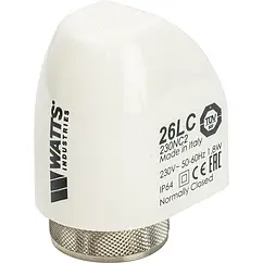 Сервопривод электротермический НЗ 230В М30 x 1.5 WATTS 26LС230NC2 10025872 Сервопривод электротермический НЗ 230В М30 x 1.5 WATTS 26LС230NC2 10025872