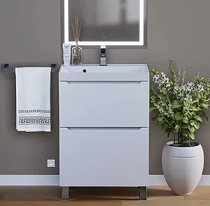 Тумба под умывальник напольная Uperwood UPD Tanos 60 белый матовый 291120329, 4
