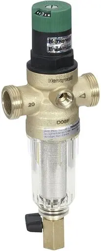 Фильтр тонкой очистки воды с редуктором давления ¾&quot;н x ¾&quot;н Honeywell-Braukmann FK06-¾&quot;АА HWLFIN077