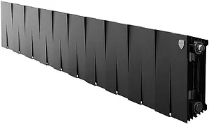 Радиатор биметаллический 20 секций Royal Thermo PianoForte 200 Noir Sable RTPNS20020, 1