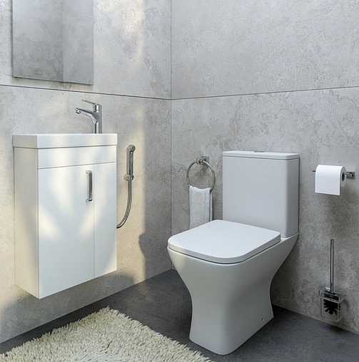 Тумба под умывальник подвесная IDDIS Torr 40 белый TOR40W1i95