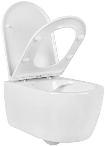 Унитаз подвесной безободковый Aquatek Европа New белый AQ1106-00