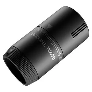 Головка термостатическая M30х1,5 Royal Thermo Design черный RATHDN13015BL, 3