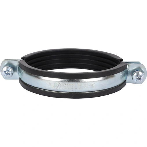 Хомут сантехнический обрезиненный 3&quot; (87-94мм) Stout SAC-0020-100003