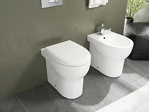 Унитаз приставной безободковый ISVEA Absolute белый 10AB10002SV Унитаз приставной безободковый ISVEA Absolute белый 10AB10002SV, 5