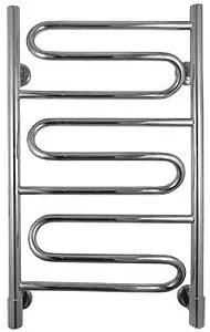 Полотенцесушитель электрический лесенка Energy Bravo 800х500 полированная сталь, 1
