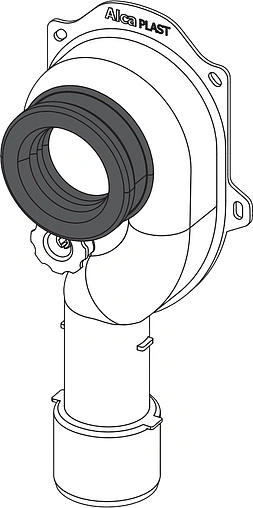 Сифон для писсуара AlcaPlast A45C