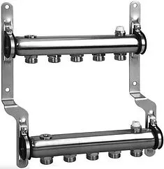 Группа коллекторная распределительная 4 отвода 1"в/в x ¾"ек Meibes M1794104 Группа коллекторная распределительная 4 отвода 1"в/в x ¾"ек Meibes M1794104