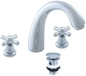 Смеситель для раковины Rav Slezak Morava retro хром MK133.5, 3