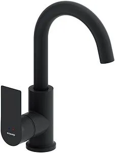 Смеситель для раковины Damixa Apollo чёрный матовый 470220300, 1