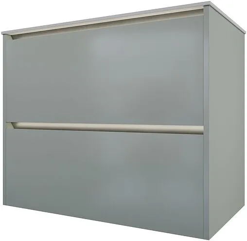 Тумба-умывальник подвесная Allen Brau Activity 80 папирус/олива браш 1.34012.PWM+