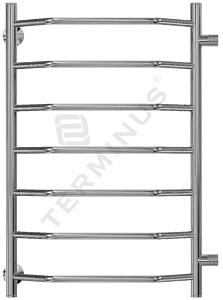 Полотенцесушитель водяной лесенка Terminus Виктория П7 500х796 б/п 600 полированная сталь 4670030725165, 1