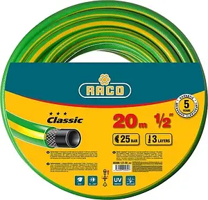 Шланг поливочный армированный ½&quot; x 20м Raco Classic 40306-½-20, 1