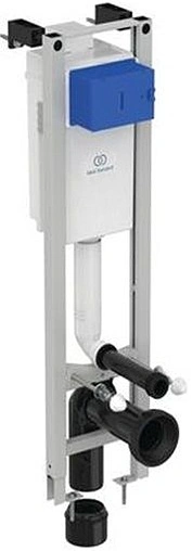 Инсталляция для подвесного унитаза Set 3 в 1 Ideal Standard Prosys Eco FRAME M E2332AA с кнопкой хром глянцевый