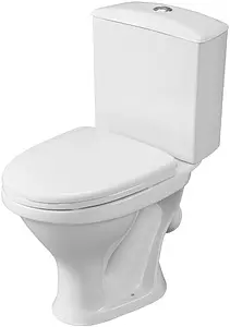 Унитаз-компакт Santeri Вест белый 1.P201.8.S00.00B.F, 1