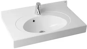 Раковина Aquaton Отель 80 белый 1A70063NOT010, 1