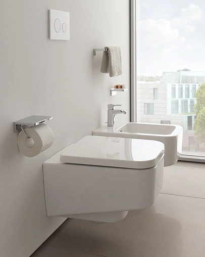 Унитаз подвесной безободковый Laufen Pro S Rimless белый 8.2096.2.000.000.1