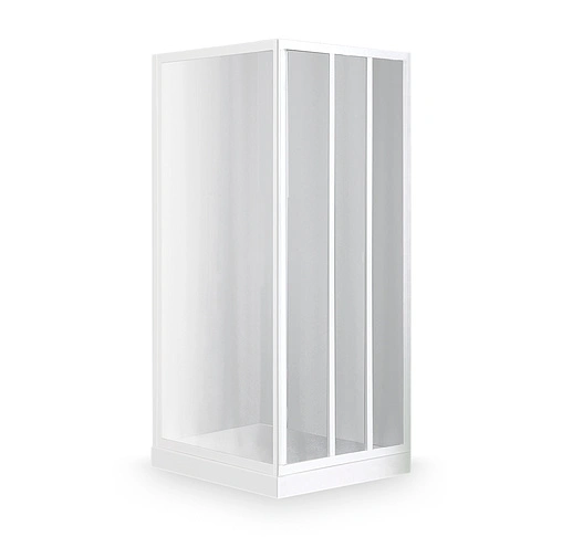 Душевая дверь 900мм прозрачное/матовое стекло Roltechnik Sanipro LD3/900 white 215-9000000-04-04