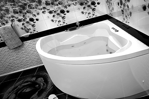 Ванна акриловая Aquanet Flores 150x150 00203933