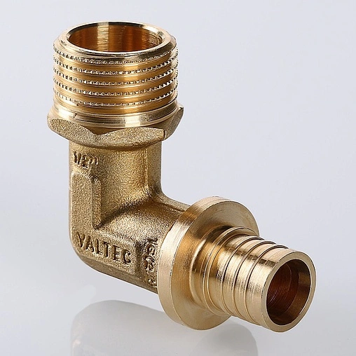 Уголок аксиальный переходной 16мм x ½&quot;н Valtec VTm.453.BG.001604