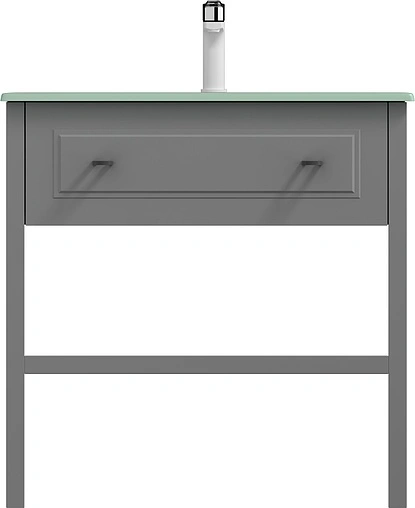 Тумба под умывальник напольная Isvea Terra 80 серый 21TR1085080I