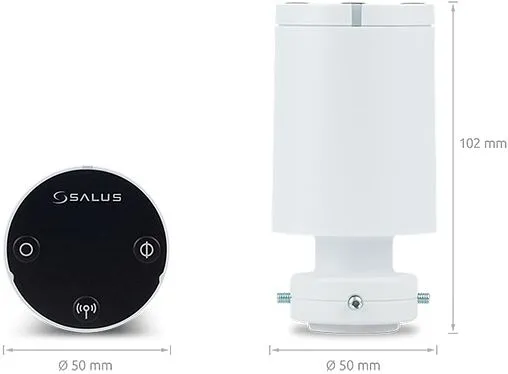 Беспроводной электромеханический привод 1.5 В Salus SMART HOME TRV10RAM