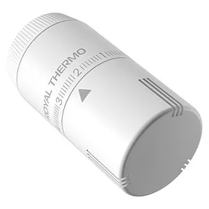 Головка термостатическая M30х1,5 Royal Thermo Design белый RATHDN13015WH Головка термостатическая M30х1,5 Royal Thermo Design белый RATHDN13015WH, 2