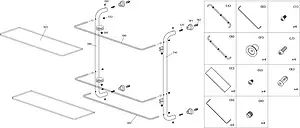 Полка Wasserkraft хром 2022 Полка Wasserkraft хром 2022, 4