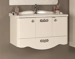 Тумба-умывальник Aquaton Венеция 90 белый 1A1556K0VN010 Тумба-умывальник Aquaton Венеция 90 белый 1A1556K0VN010, 3