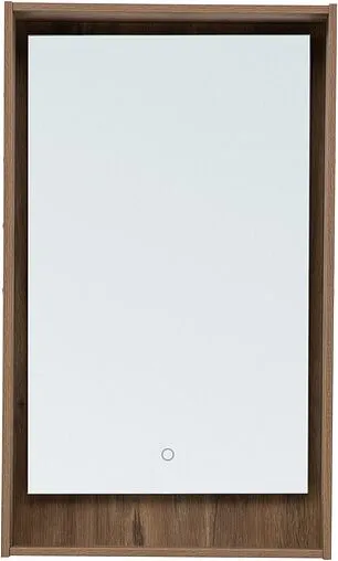 Зеркало с подсветкой Aquanet Милан 50 дуб рустикальный 00336397