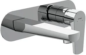 Смеситель для раковины из стены Cersanit Moduo хром 64096, 1