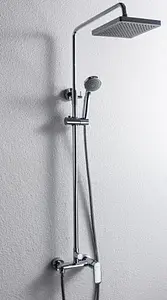 Душевая система со смесителем для душа Bravat Opal хром F9125183CP-A-RUS Душевая система со смесителем для душа Bravat Opal хром F9125183CP-A-RUS, 4