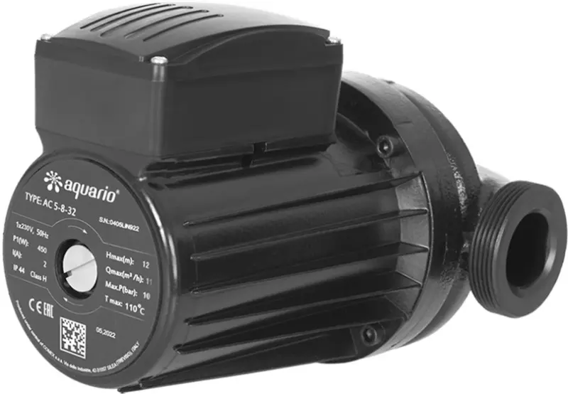 Насос циркуляционный Aquario AC 5-8-32 5432 Насос циркуляционный Aquario AC 5-8-32 5432, 1