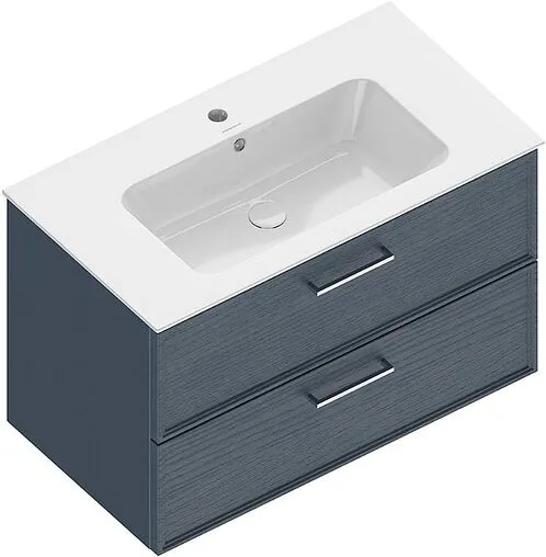 Тумба-умывальник подвесная Kerama Marazzi Piano Classic 85 ясень синий PIA.CL.85\BLU.M+PI.wb.85 Тумба-умывальник подвесная Kerama Marazzi Piano Classic 85 ясень синий PIA.CL.85\BLU.M+PI.wb.85