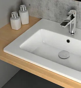 Раковина ISVEA SistemaT 40 белый глянцевый 10SL50040SV Раковина ISVEA SistemaT 40 белый глянцевый 10SL50040SV, 4