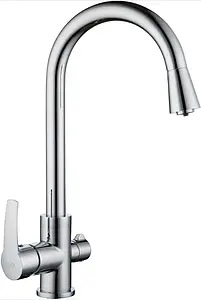 Смеситель для кухни с подключением к фильтру D&K Rhein Valerius хром DA1361601 Смеситель для кухни с подключением к фильтру D&K Rhein Valerius хром DA1361601, 1