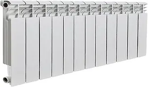 Радиатор алюминиевый 12 секций Rommer Profi 350 RAL-1210-035012 Радиатор алюминиевый 12 секций Rommer Profi 350 RAL-1210-035012, 1