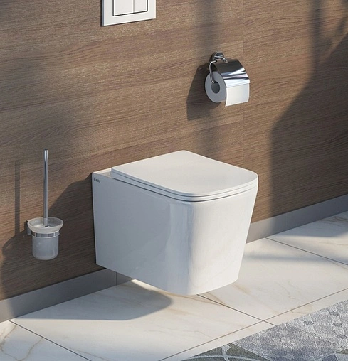 Унитаз подвесной безободковый IDDIS Bild белый BILRDSEi25