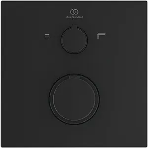 Термостат для 2 потребителей Ideal Standard Ceratherm T100 чёрный матовый A7522XG Термостат для 2 потребителей Ideal Standard Ceratherm T100 чёрный матовый A7522XG, 3