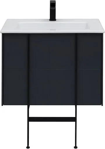 Тумба-умывальник подвесная Allen Brau Reality 70 антрацит 1.32004.AM+