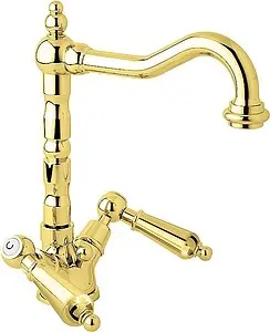 Смеситель для раковины Cezares First золото FIRST-LS2-03/24-M Смеситель для раковины Cezares First золото FIRST-LS2-03/24-M, 1
