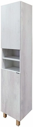 Шкаф-пенал напольный Comforty Верона 35-Н дуб белый 00004142368CF