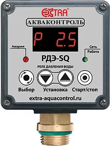 Реле давления воды с выносным датчиком 4-20 мА для насоса типа SQ Extra Акваконтроль РДЭ-SQ-10-2.85 2604150000, 1